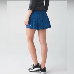 LULULEMON |Pace Rival |Mid-Rise Skirt |Samba Snake Hero Blue|Run |Tennis |Size 4